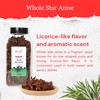 Byait Whole Star Anise 6 Oz, Premium Dried Chinese Anise