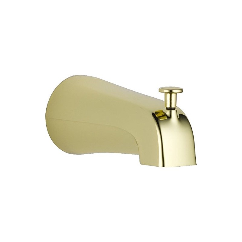 Delta Faucet U1075-PB-PK Diverter Tub Spout, Polished Brass, 0.5