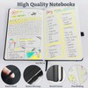 quipreco Blank Hardcover Journal Notebook，Sketch Book, 140 Pages 120Gsm Paper