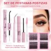 804 Kit Pestañas Maquillaje Completo Diy Extension 9-18mm