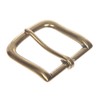 1 1/2" (38 mm) Single Prong Square Belt Buckle Color: