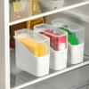 Alipis Cheese Storage Container for Fridge, 2Pcs Sliced Cheese Holder