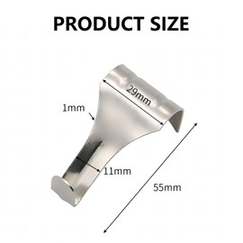 10PCS Picture Rail Hooks, Heavy Duty Decorative Hangers for Picture Frames, Art, Gallery Displays & Key Holders