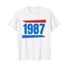 Birthday 1987 Vintage Tee Retro Style T-Shirt