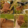 Gusti Gino B. Leather Bicycle Bag, Saddle Bag, Tube Bag