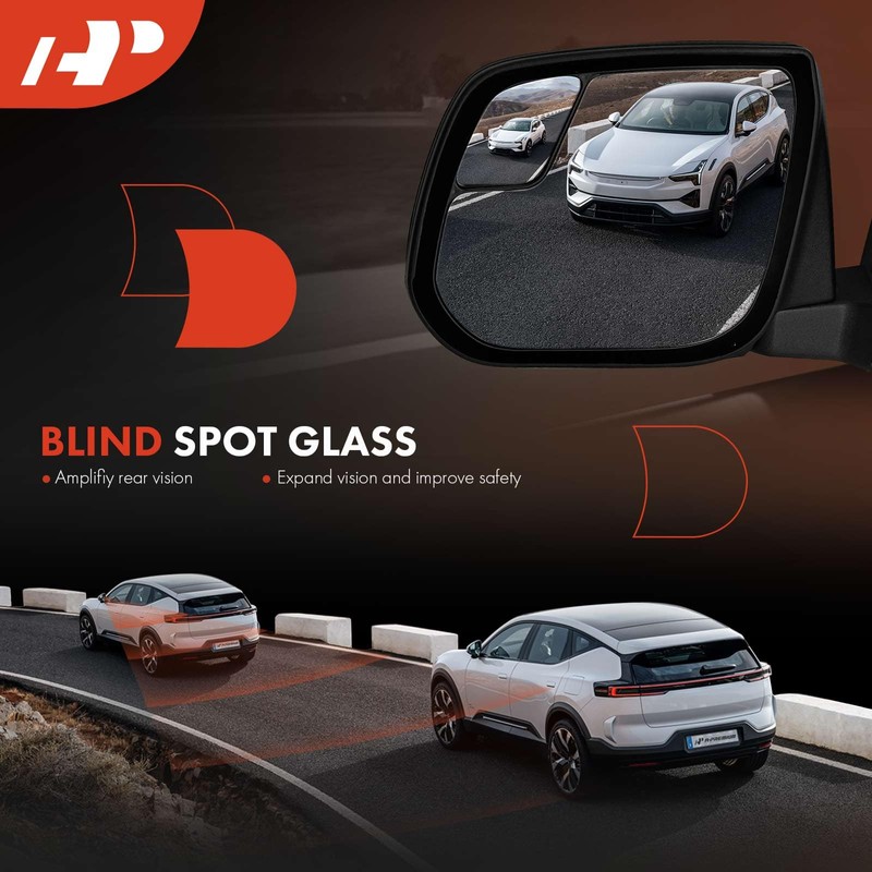 A-Premium Pair (2) Driver and Passenger Side Power Door Mirror