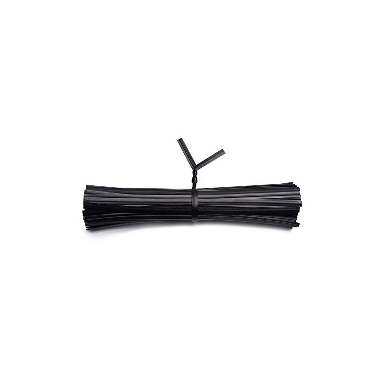 200 Pcs Black Twist Ties - Metallic Twist Ties 5"