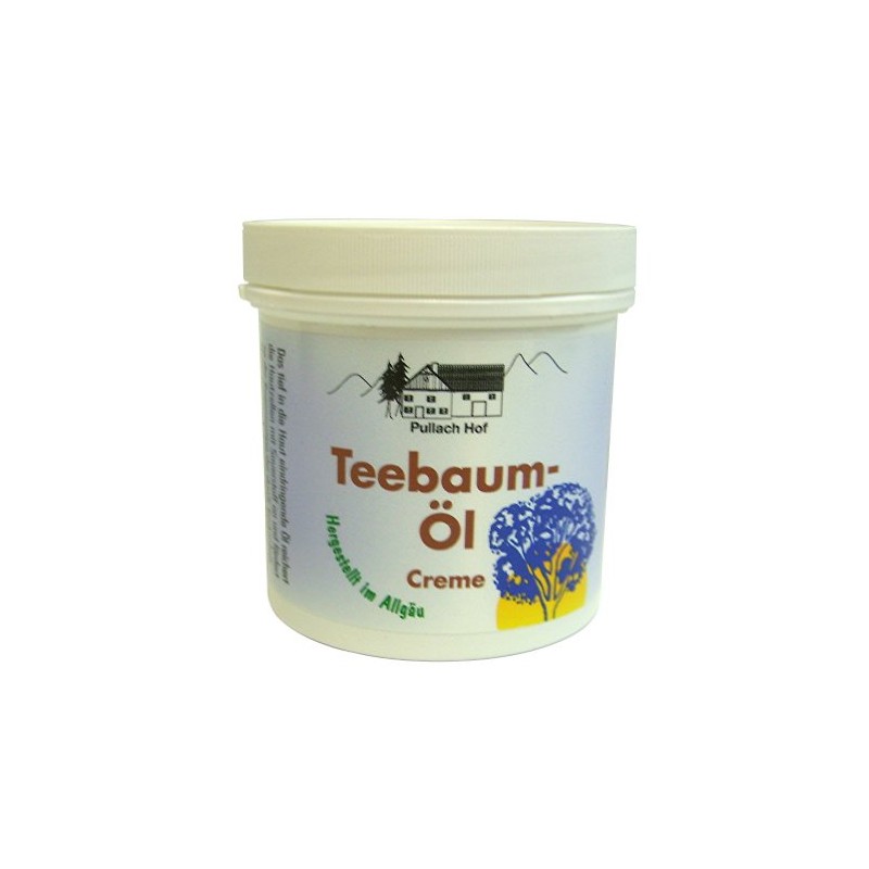 Pullach Hof Tea Tree Oil Cream 3 Cans / Crucible