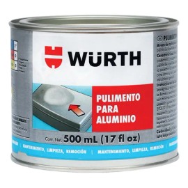 Abrillantador Pulimento P/ Aluminio Würth® 500ml Profesional Gris Oscuro