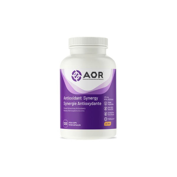 AOR Antioxidant Synergy - 120 V-Caps + BONUS