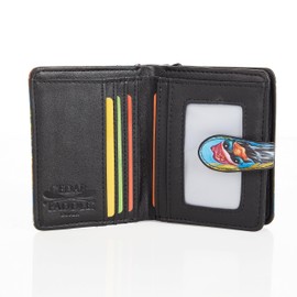 Shagwear® Women's Purse Girls Bifold Multicoloured Wallet Designs, Birds, Modern