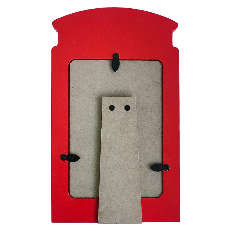 SAJAK 4x6 London Telephone Booth Picture Frames Tabletop Desktop Photo