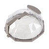 Microwave Splash Heating Cover PC Food Splatter Guard with Extension