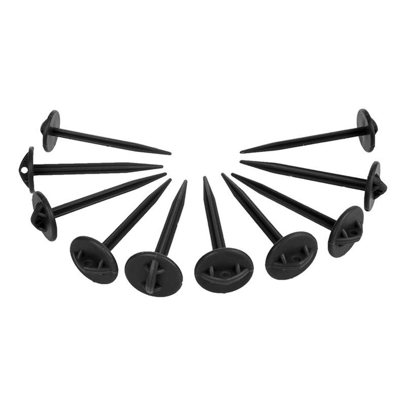 Preiswert&Gut 30 x Plastic Tent Pegs 9 cm for Tents,