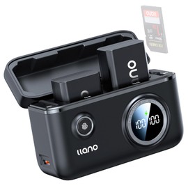 llano 2-Pack NP-FW50 Batteries and Fast 18W Dual Charger for Sony Alpha A6400, A6000, ZV-E10, a7 ii, a7r ii, A6300, A6500, a7s, a7, a7s ii, a7s, a5100, Smart Digital Display, Magnetic Snap Cover