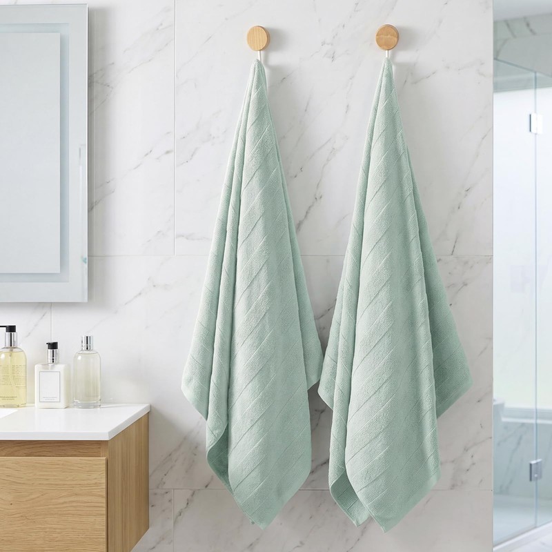REDKISS Luxury Viscose from Bamboo Bath Towels, Ultra Soft, 28x55
