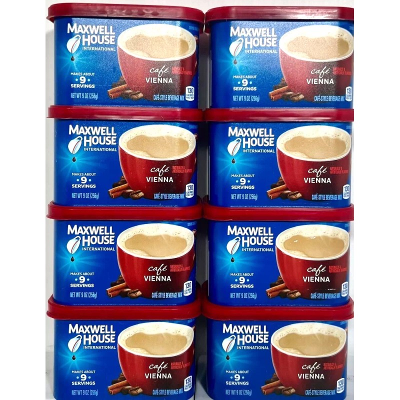 Maxwell House International Cafe Vienna 9 oz ( Pack of