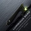 SAN LIKE Telescopic Boat Hook - Floating,Durable,Rust-Resistant with Luminous Bead,Black