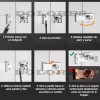 Dolores Cerradura Seguridad Llave Puerta Principal Cajón 2.5 Pulgada