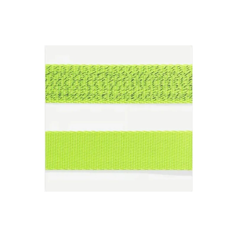 Zee.Dog Collar Reflectante Perro Verde Lima Talla L Seguridad Nocturna