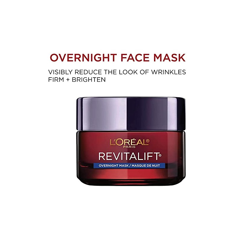 LOreal Paris Revitalift Triple Power Night Mask, 1.7 Ounce