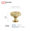 homdiy 10 Pack Gold Knobs Gold Drawer Knobs Brushed Brass