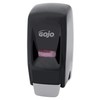 GOJO 800 Series Bag-in-Box Push-Style Lotion Soap Dispenser, Black, for