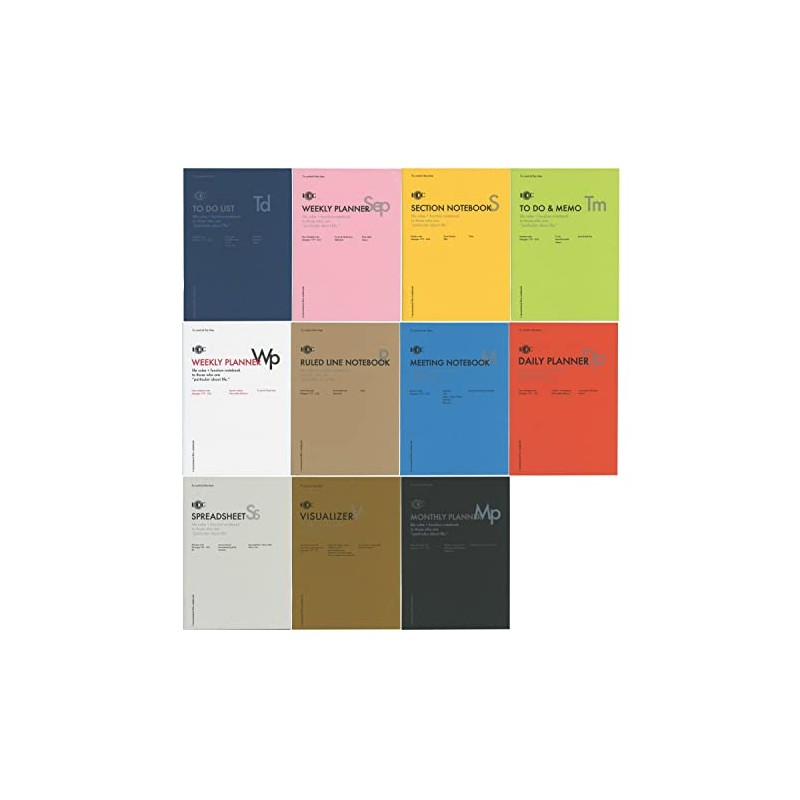 B5 Function Notebook MONTHLY PLANNER LDNT-B5