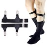 Mens Sock Garters Belt Adjustable 2-pack Sturdy Clip Suspenders