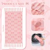 Fanfanwin Set of 3 Pink Bow Hand Towels Coquette Hand