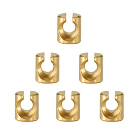 wabklove Throttle Idle Cable Ferrules for Carburetor Throttle Cable End Joint Guide Nut fits for Harley Davidson FLHR Road King 1996-2006/FXDF Fat Bob 2009-2017/5650876 (6)