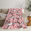 Pig Blanket Warm Soft Cozy Sleeping Pigs Throw Blanket Gifts