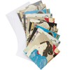 Fitzwilliam Museum Japanese Woodcuts Artistic Prints Note-let Blank Pack of