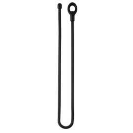 Nite Ize GLL24-01-2R6 Gear Loopable Rubber Twist Tie, 24" -2 Pack, Black, 2 Count