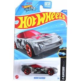 Hot Wheels Nerve Hammer, X-Raycers 1/10 [Clear] 13/250