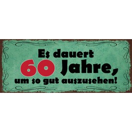 Schatzmix Tin-Plate Sign, Sheet metal, Multicoloured, 27x10 cm