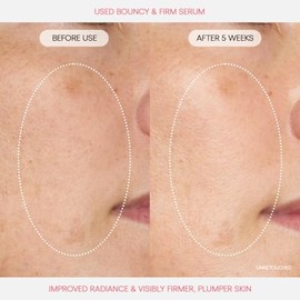 LANEIGE Bouncy & Firm Serum: Korean Slow Anti-Aging Collagen Complex Face Serum with Peptides for Hydrating, Plumping & Firming | Korean Skin Care