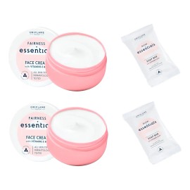 Set Crema Facial Aclarante/vitamina E Y B3 + Jabón Oriflame