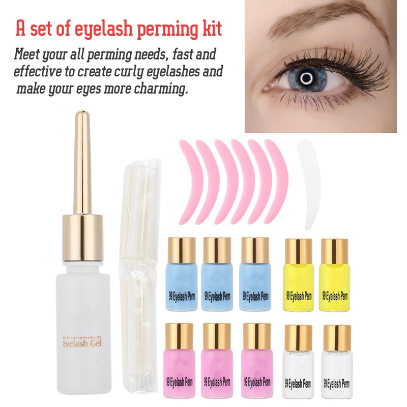 Natural Curling Eyelashes Perm Kit Eye Lashes Curling Makeup Tools