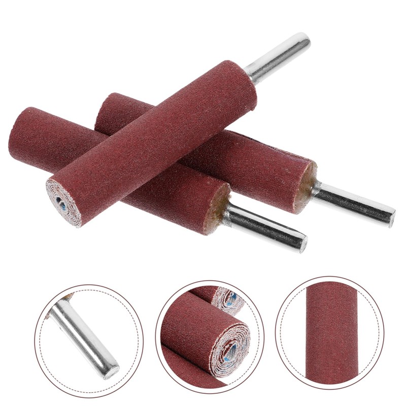 Cabilock Drum Sander Kit 3pcs Sandpaper Roll Drum Mandrels and
