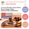 FOODHO GABA Joy Cubes Brown Sugar Cubes Health Blend with