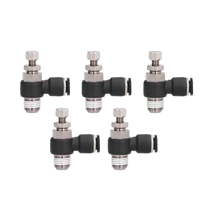 L Type Right Angle Throttle Valve Quick Fitting Convenient Elbow