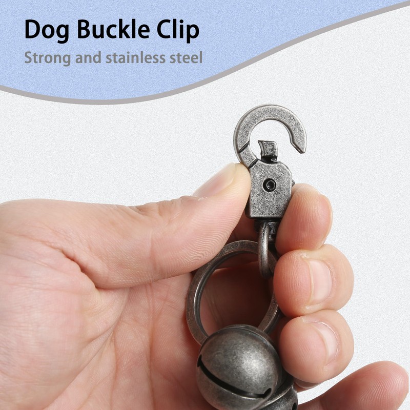 DZSEE Dog Bells & Cat Bells for Collars - Loud,