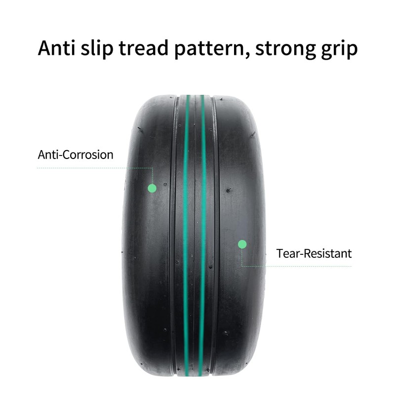 Gokart Front Wheel Tire for Compatible with Segway Ninebot Go