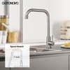 gotonovo 304 Stainless Steel Cold Water Kitchen Faucet Commercial Tap
