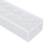 Acrylic Flower Vase Clear Rectangular Centerpiece Box Home Decoration for