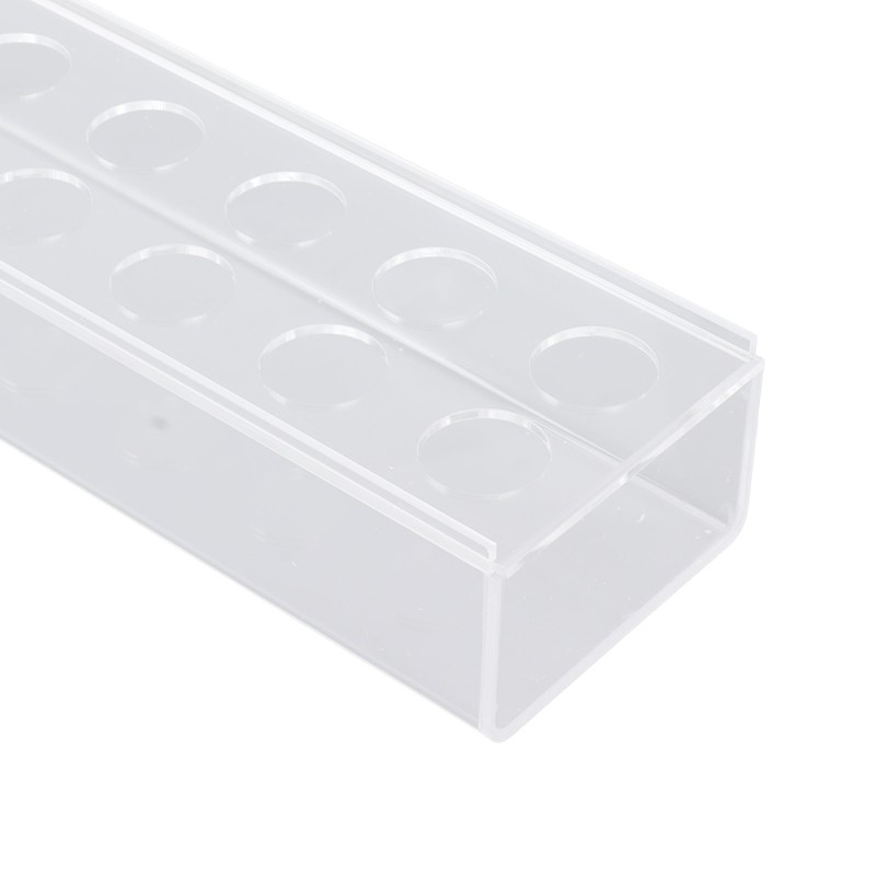Acrylic Flower Vase Clear Rectangular Centerpiece Box Home Decoration for