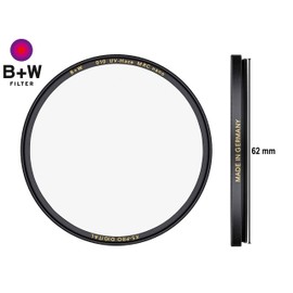 B + W 62 mm 010M MRC Nano Coated UV Haze Filter