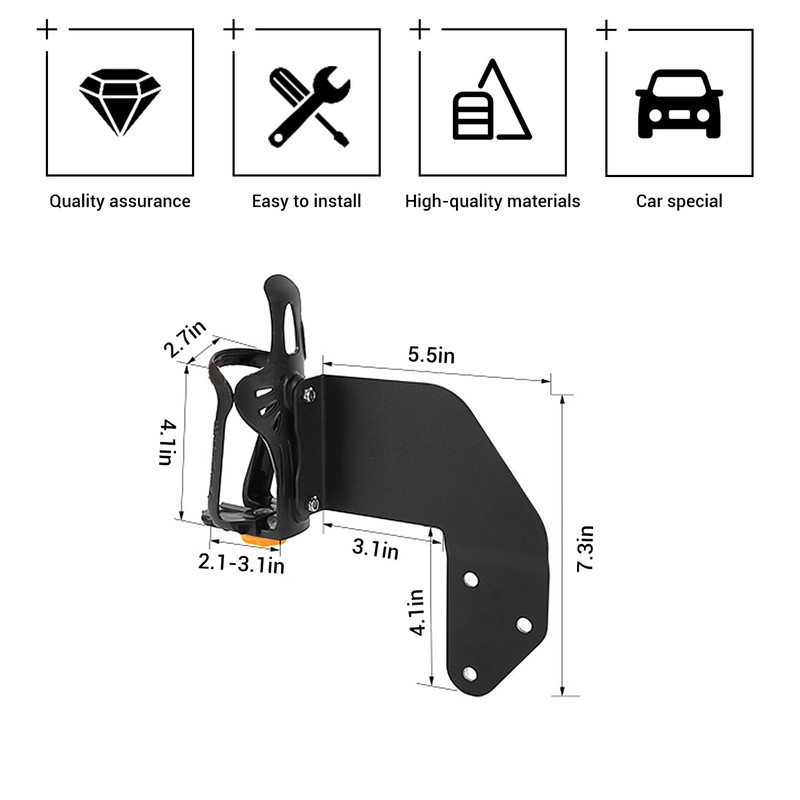 Hoolcar - Soporte para puerta compatible con Jeep Wrangler JL