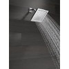 Delta Chrome Rain Shower Head, 6.5 Inch Square Shower Head